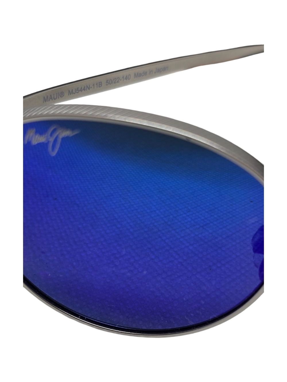 Maui Jim Round Blue Mirrored Sunglasses polarized!!!!! - Picture 2 of 6